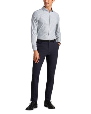 Commuter Semi Spread Collar Slim Fit Button Down Shirt