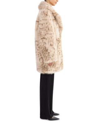 Ladies Faux Fur Coat