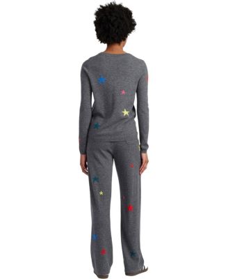  Women's Wool Cashmere Star Sweater