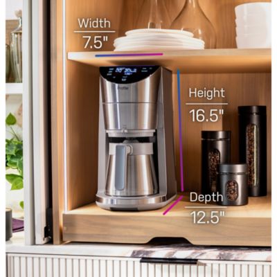 Profile Smart Grind and Brew Coffee Maker with Podless Single Serve