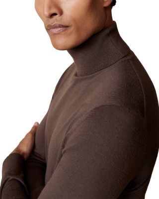 Caine Slim Fit Roll Neck Sweater