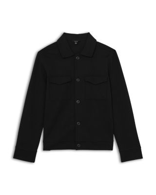 Finley Twill Button Front Overshirt