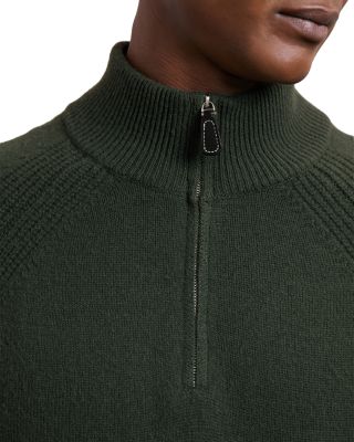 Charming Quarter Zip Sweater