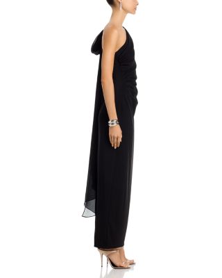 Scuba Crepe One Shoulder Dress - Exclusive 