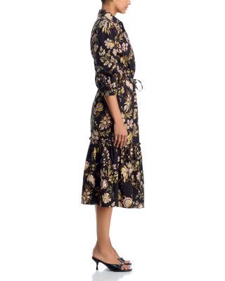 Hutton Floral Midi Dress