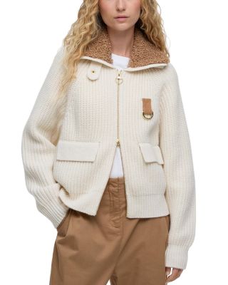 Marla Knitted Bomber Cardigan Sweater