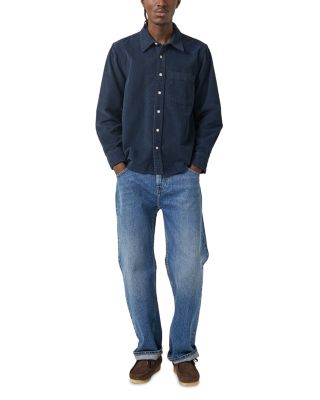 Corduroy Long Sleeve Button Front Shirt