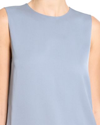 Silk Sleeveless Top