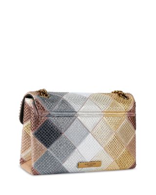 Kensington Medium Metallic Patchwork Convertible Crossbody