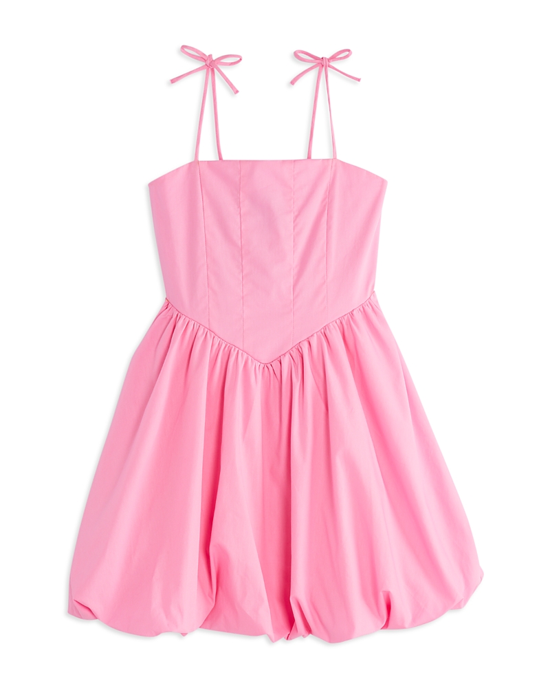 Aqua Girls' Bubble Mini Dress, Big Kid - Exclusive In Pink