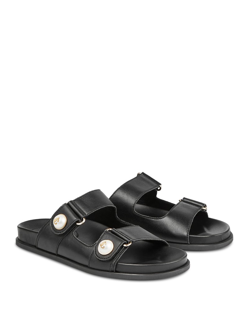 Jimmy Choo Women's Fayence Sandals in Black