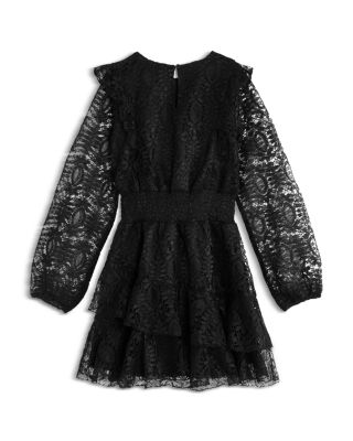 Girls' Lace Ruffle Dress, Little Kid, Big Kid - Exclusive