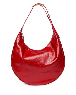 Moon Leather Hobo Bag 