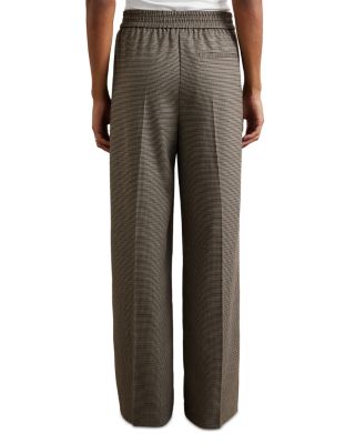 Petite Tarley Side Stripe Check Pants 