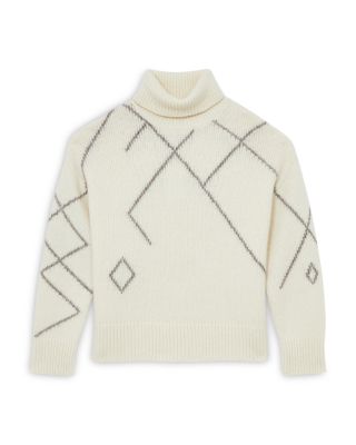 Cookie Pattern Knit Sweater