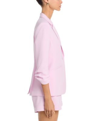 Khloe Ruched-Cuff Blazer