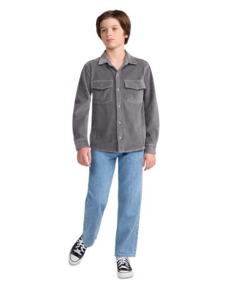 Boys' Fine Wale Cord Button Down Shirt - Little Kid, Big Kid