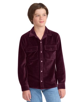 Boys' Fine Wale Cord Button Down Shirt - Little Kid, Big Kid