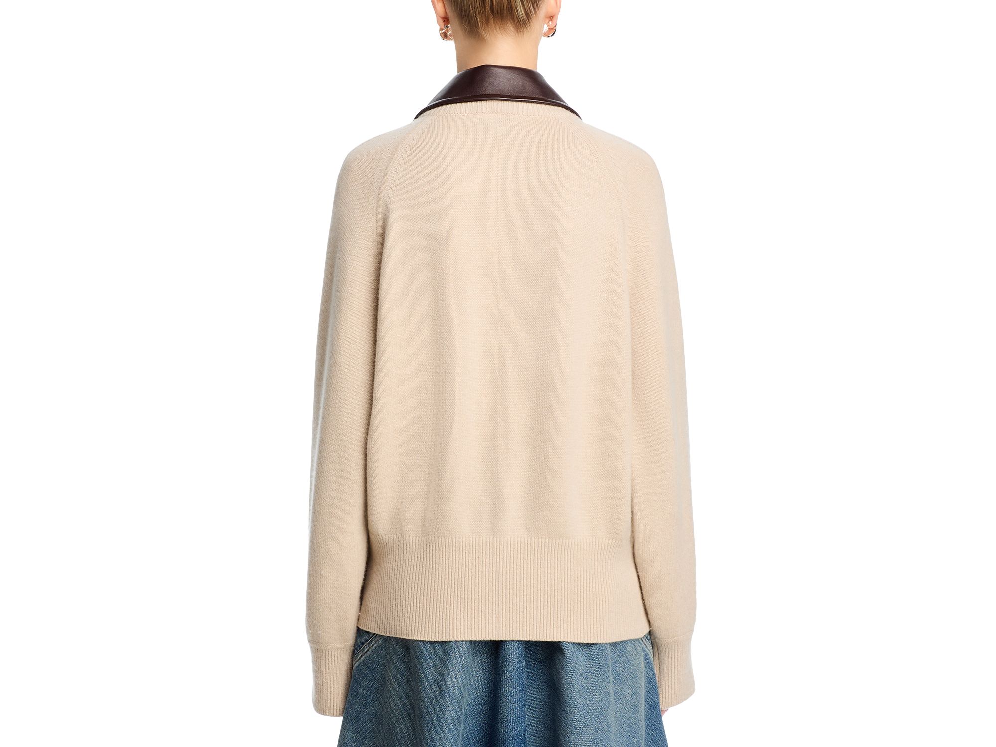 Conrad Cashmere Zippered Jacket — Image 3