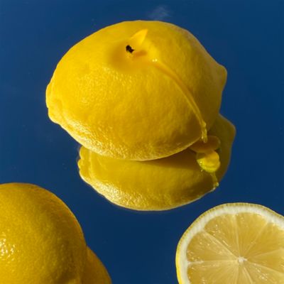 Large Lemon Candle