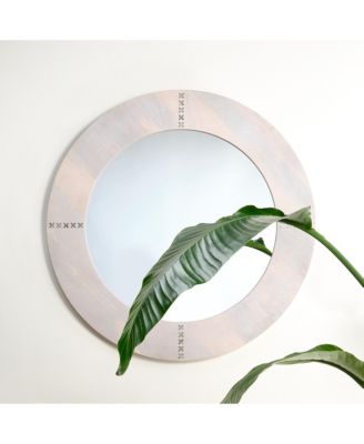 Round Cross Stitch Mirror