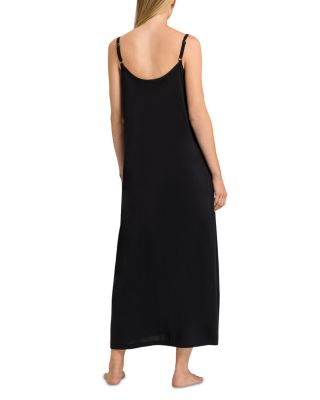 Juliet Pleated Long Spaghetti Gown