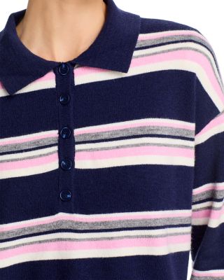 Striped Polo Top - Exclusive 