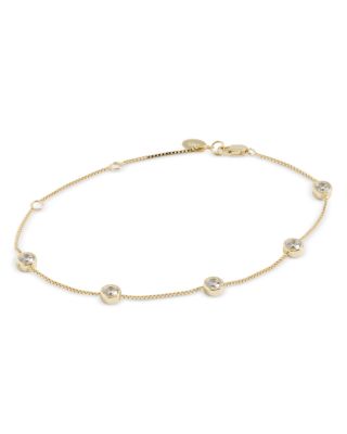 Emily Cubic Zirconia Station Bracelet 