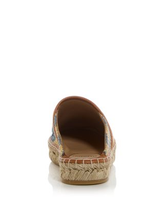 Women's VLogo Espadrille Mule Flats