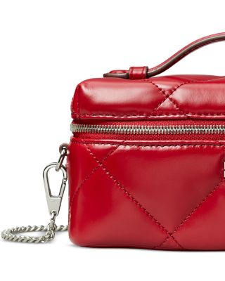 Kira Diamond Quilt East West Vanity Case