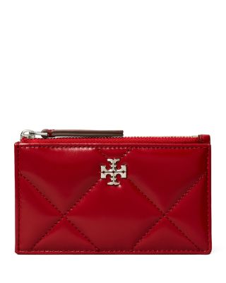 Tory Burch - Kira Diamond Quilt Zip Card Case