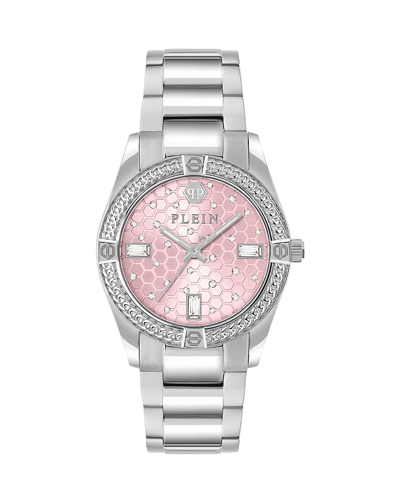 Philipp Plein Icon Chain Crystal Watch, 36mm