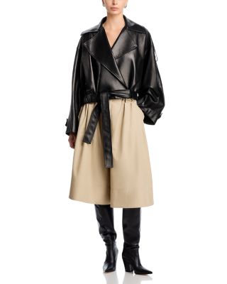 Collins Leather Coat