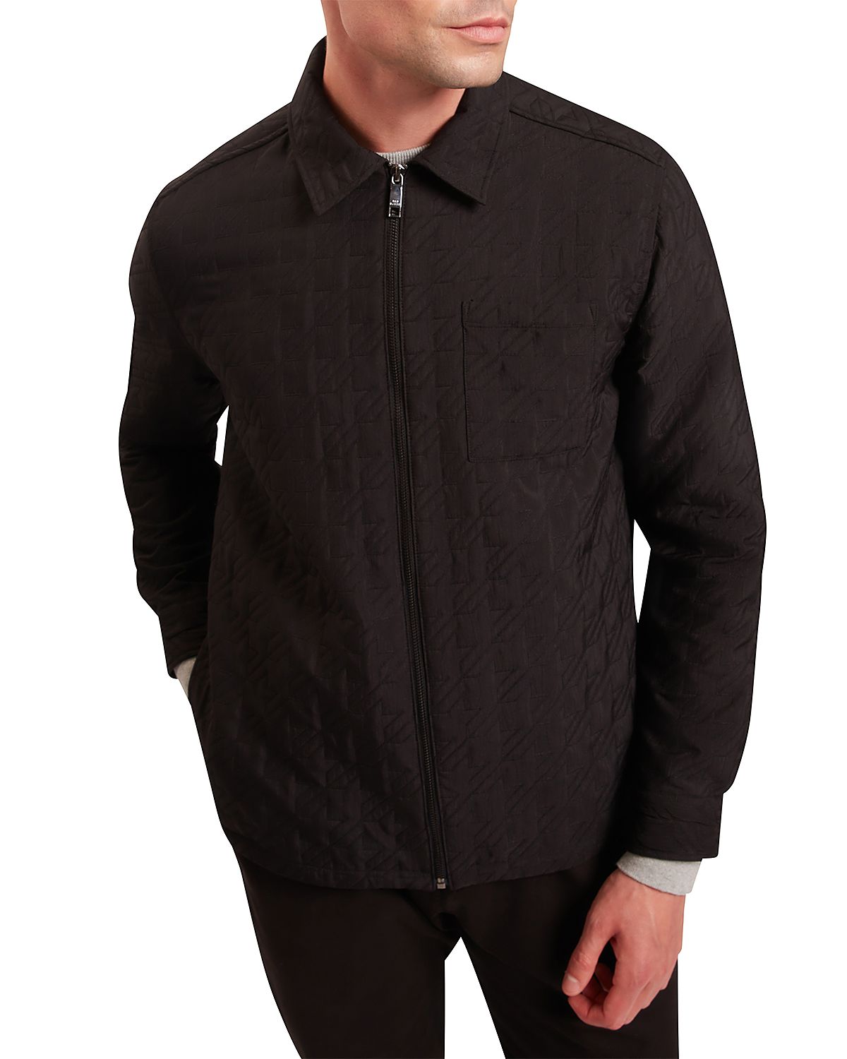 Ted Baker Thova Relaxed Fit Quilted Overshirt