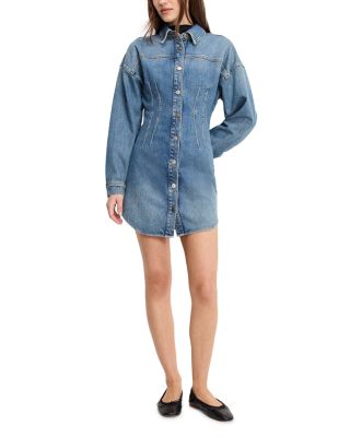 Shaped Denim Dress