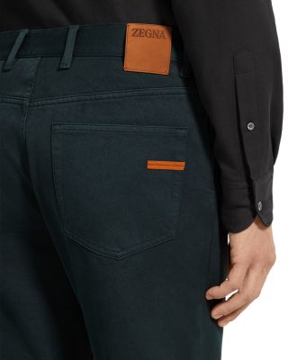 Stretch Cotton & Cashmere Roccia Pants