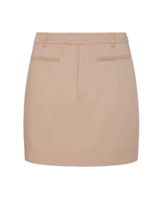  Front Welt Mini Skirt