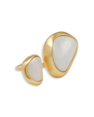 Cleo Mother Of Pearl Open Ring 