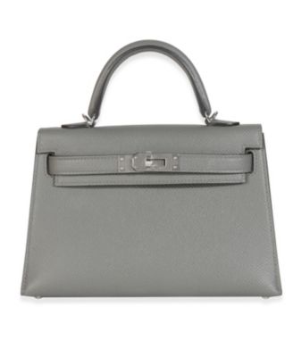 Mini Kelly II 20 Leather Handbag