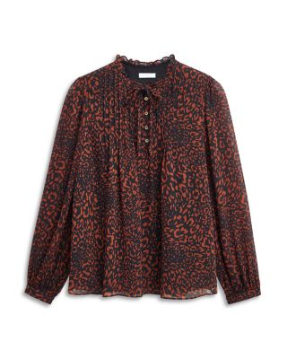 Carolina Ruffled Neck Blouse