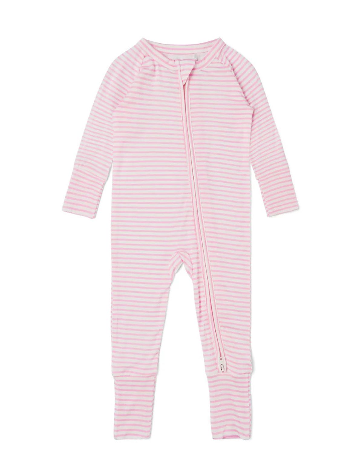 Motette Girls' Ballet Stripe Bamboo Sleeper - Baby