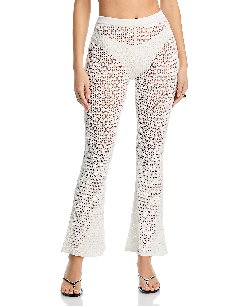 Aqua Swim Cover-up Pants - Exclusive In White