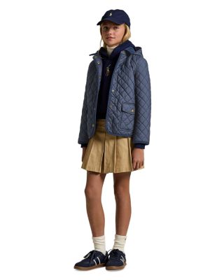 Girls&#39; Quilted Water Repellent Barn Jacket - Big Kid