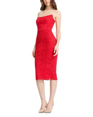 Cosette Floral Lace Midi Dress