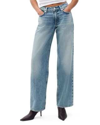 Saige Full Straight Jeans in Roseland
