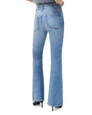 Miramar Ponte Dahlia Mid Rise Sweatpant Jeans in Minet