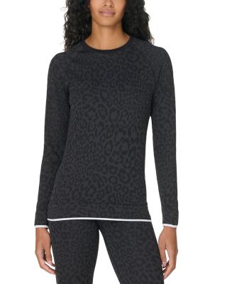 Animal Crewneck Base Layer Top