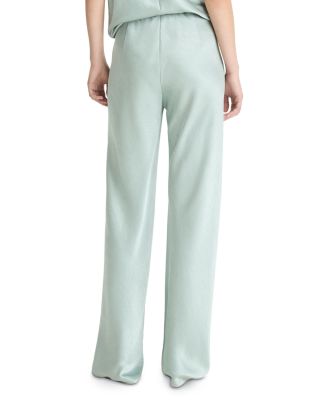 Fluid Satin Bias Pant