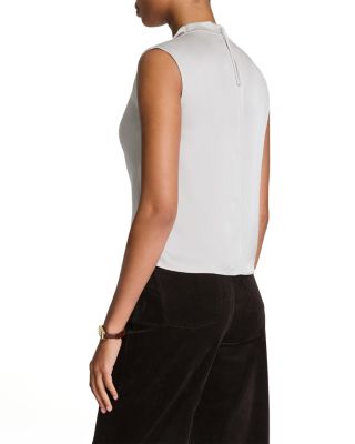 Better Than Silk Sleeveless Cowlneck Top