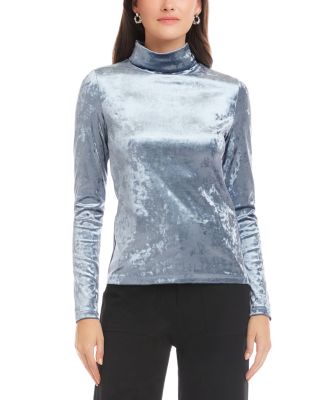 Gwen Mock Neck Long Sleeve Top